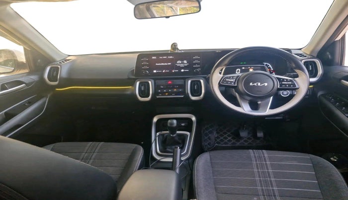 2024 KIA SONET HTK PLUS 1.0 TURBO PETROL IMT, Petrol, Manual, 10,256 km, interior