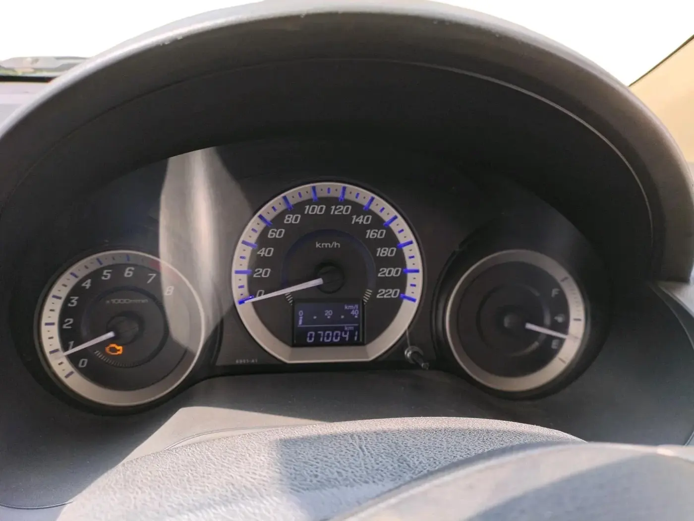 2013 Honda City 1.5L I-VTEC S MT, CNG, Manual, 70,041 km, interior