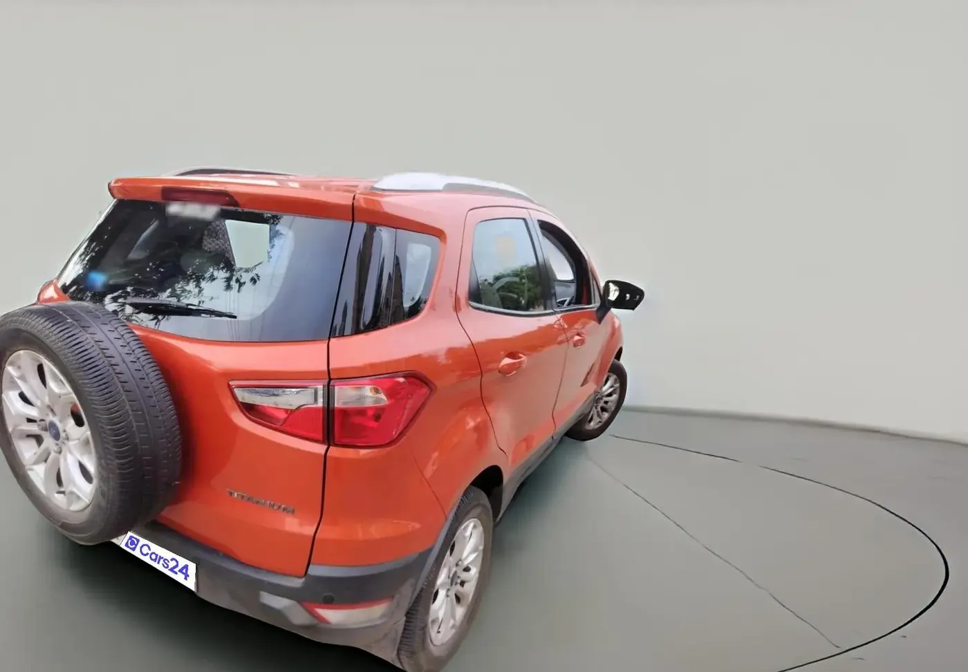 2016 Ford Ecosport TITANIUM 1.5L PETROL AT, Petrol, Automatic, 53,736 km, exterior