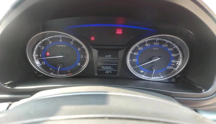 2017 Maruti Baleno DELTA PETROL 1.2, Petrol, Manual, 75,005 km, interior