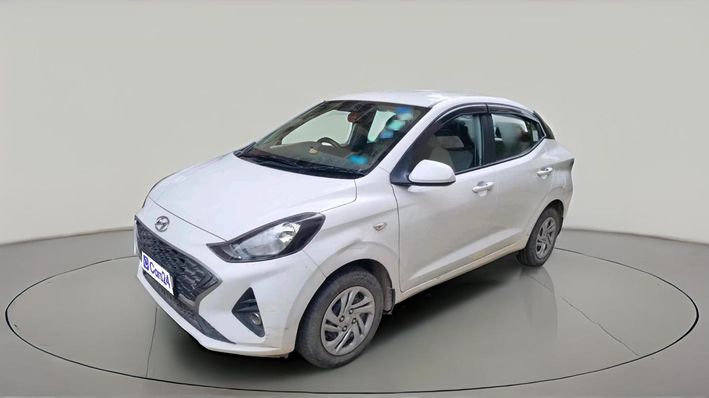 2022 Hyundai AURA S 1.2 CNG, CNG, Manual, 55,187 km, exterior