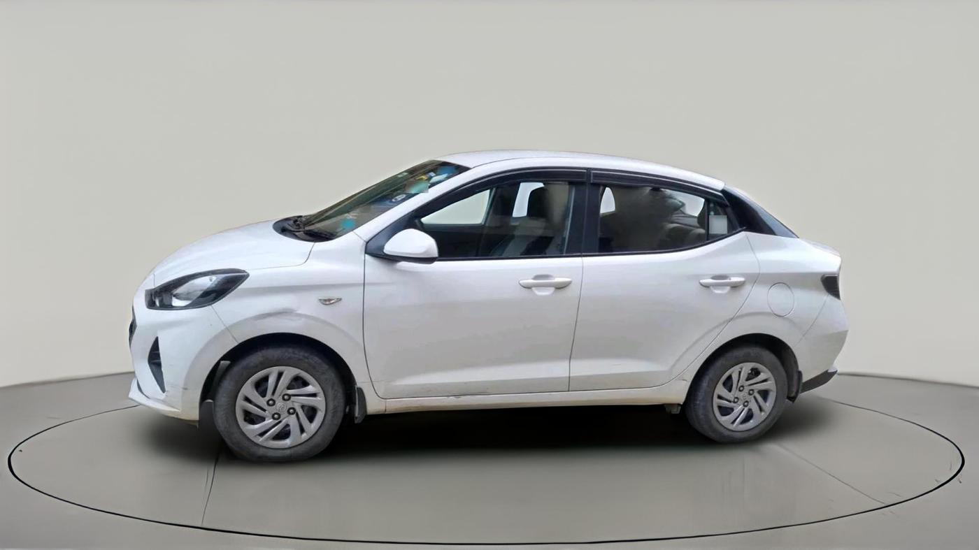 2022 Hyundai AURA S 1.2 CNG, CNG, Manual, 55,187 km, exterior
