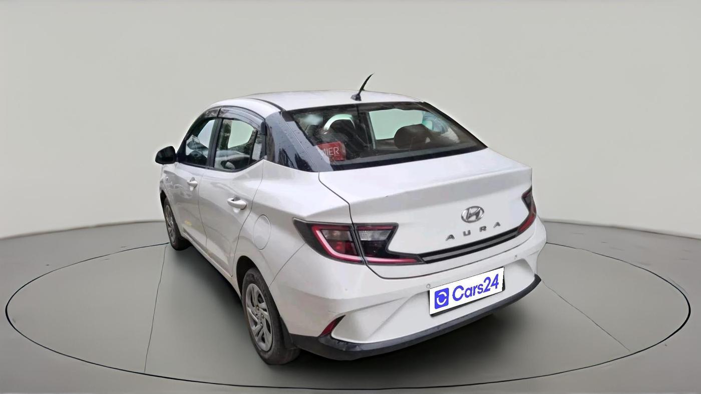 2022 Hyundai AURA S 1.2 CNG, CNG, Manual, 55,187 km, exterior