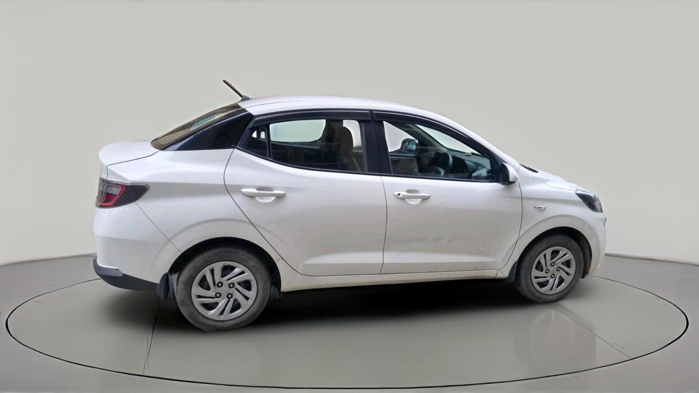 2022 Hyundai AURA S 1.2 CNG, CNG, Manual, 55,187 km, exterior
