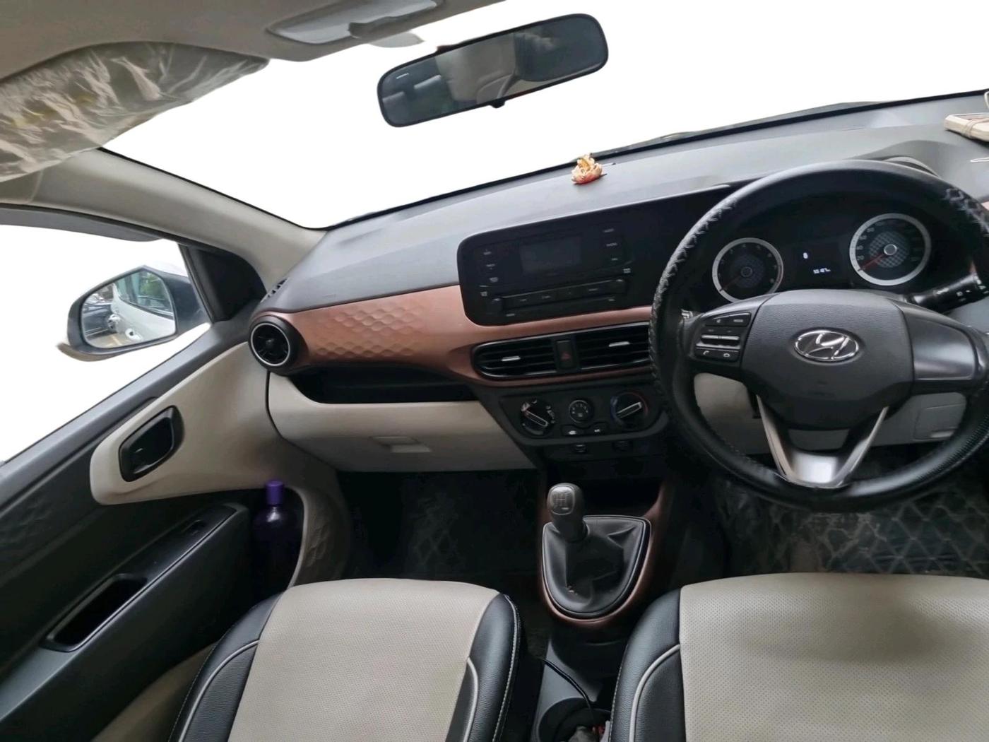 2022 Hyundai AURA S 1.2 CNG, CNG, Manual, 55,187 km, interior