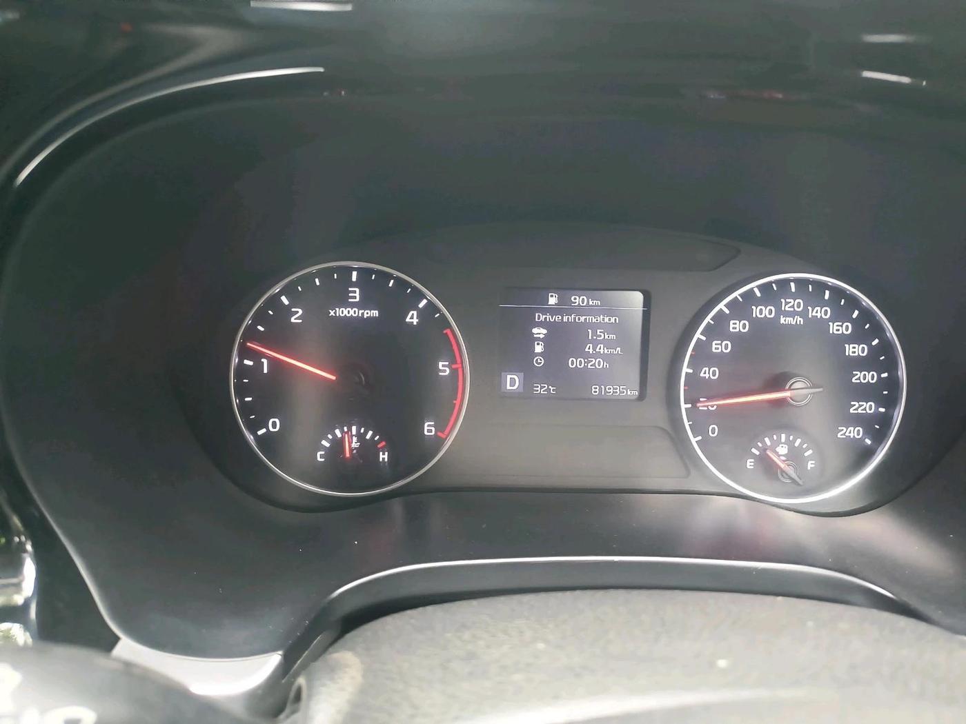 2021 KIA SELTOS HTK PLUS AT 1.5 DIESEL, Diesel, Automatic, 81,935 km, interior