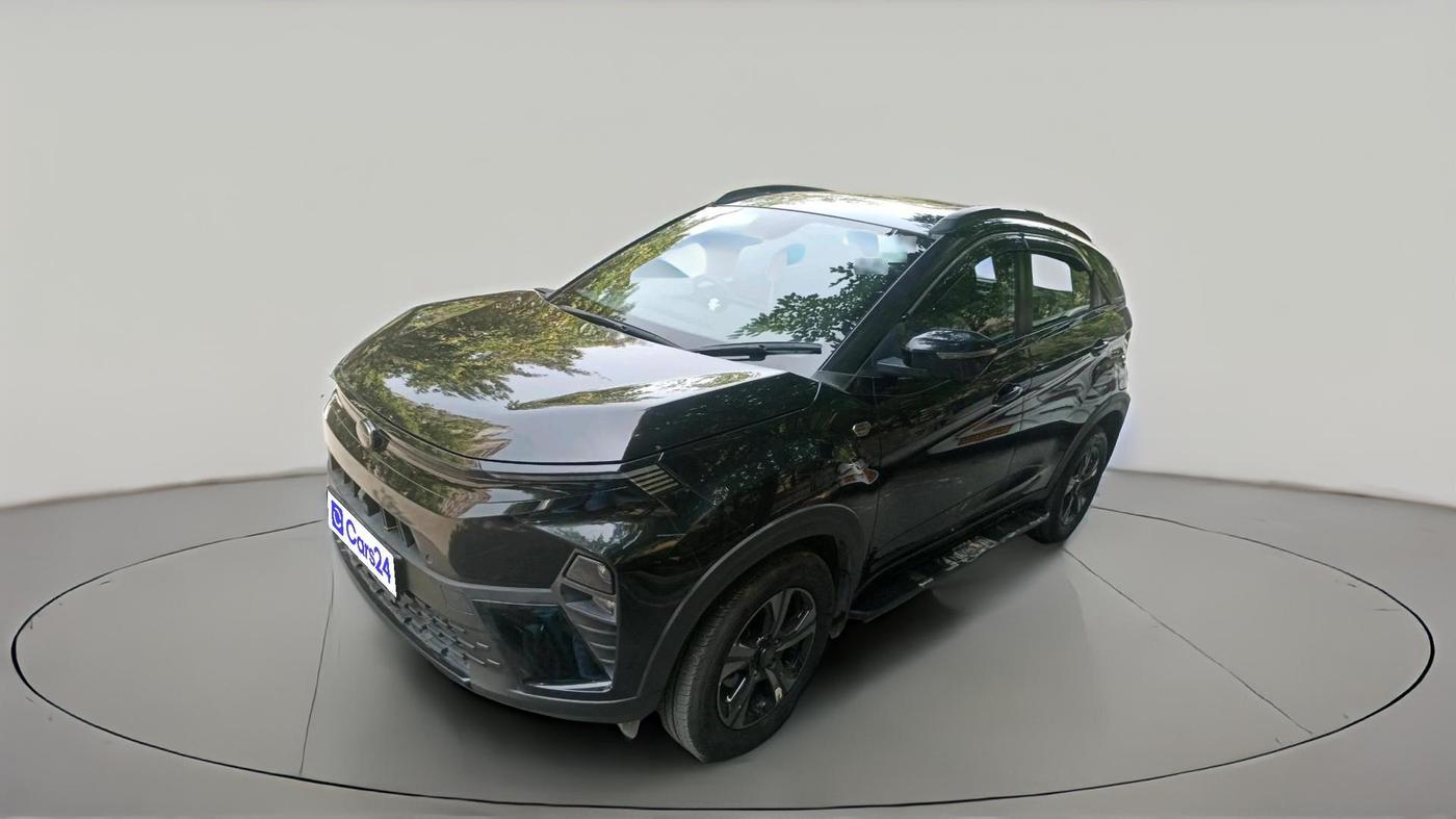 2024 Tata NEXON Fearless Plus S 1.2 Revotron 7DCA Dark Edition, Petrol, Automatic, 46,017 km, exterior