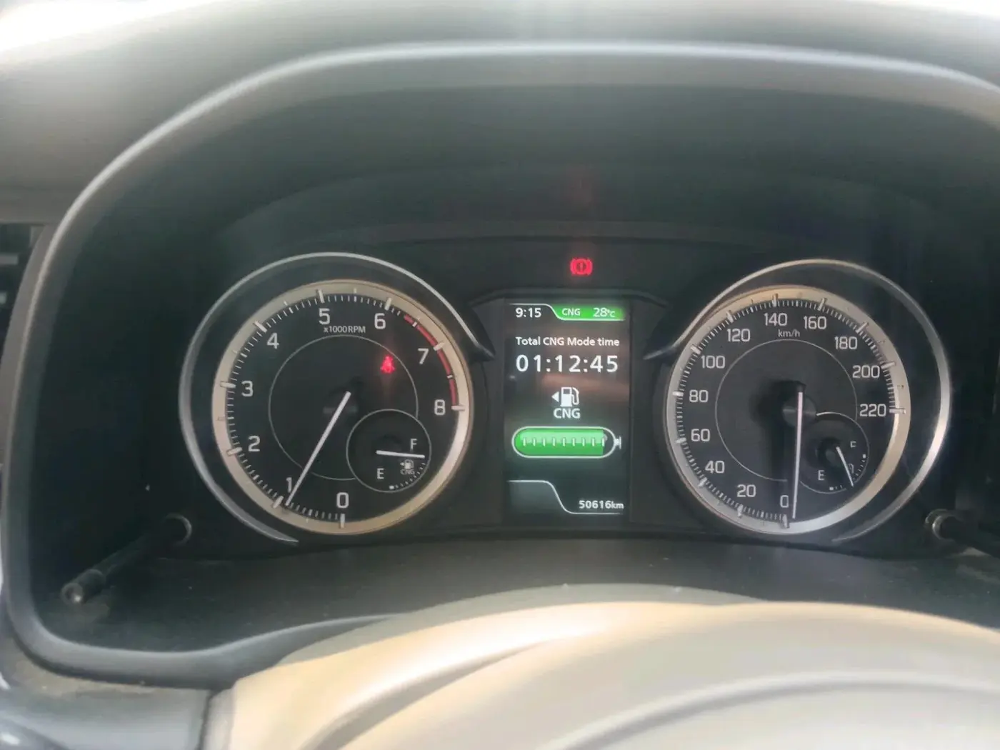 2024 Maruti Ertiga ZXI (O) CNG, CNG, Manual, 50,616 km, interior