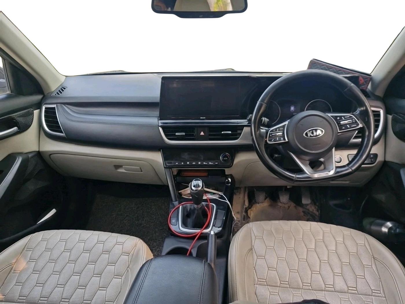 2019 KIA SELTOS HTX 1.5 DIESEL, Diesel, Manual, 2,03,684 km, interior