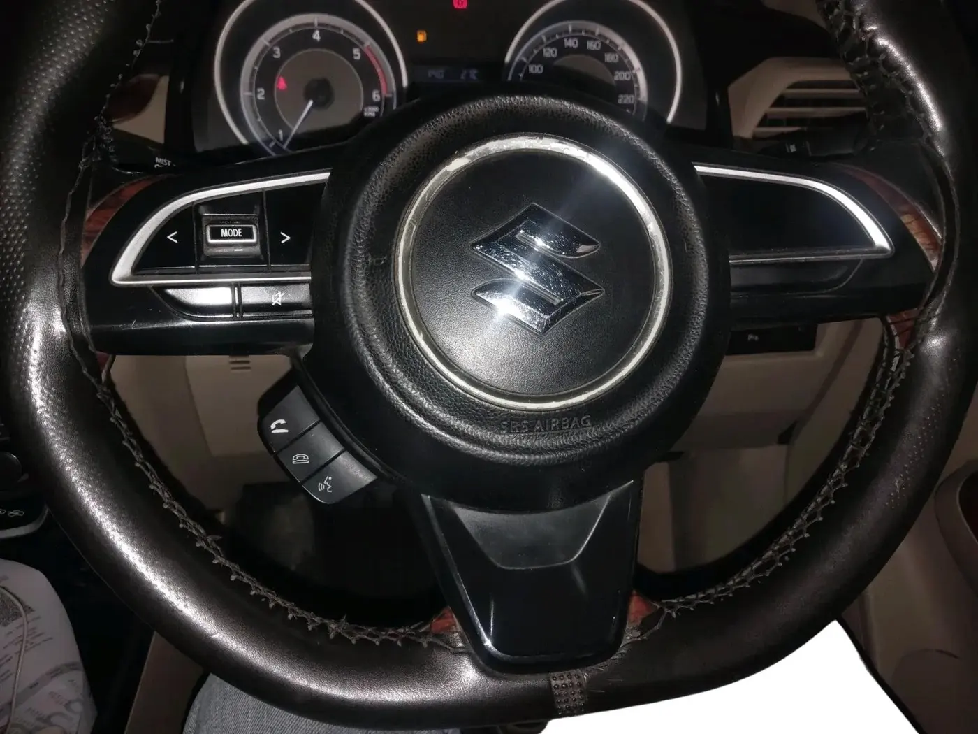 2017 Maruti Dzire ZDI PLUS AMT, Diesel, Automatic, 1,44,891 km, interior