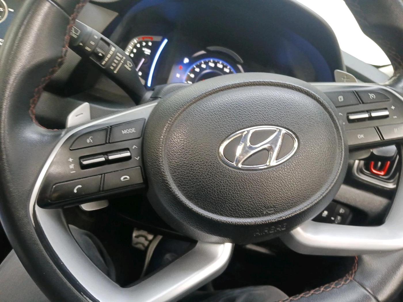 2020 Hyundai Creta SX (O) 1.4 TURBO DCT, Petrol, Automatic, 8,879 km, interior