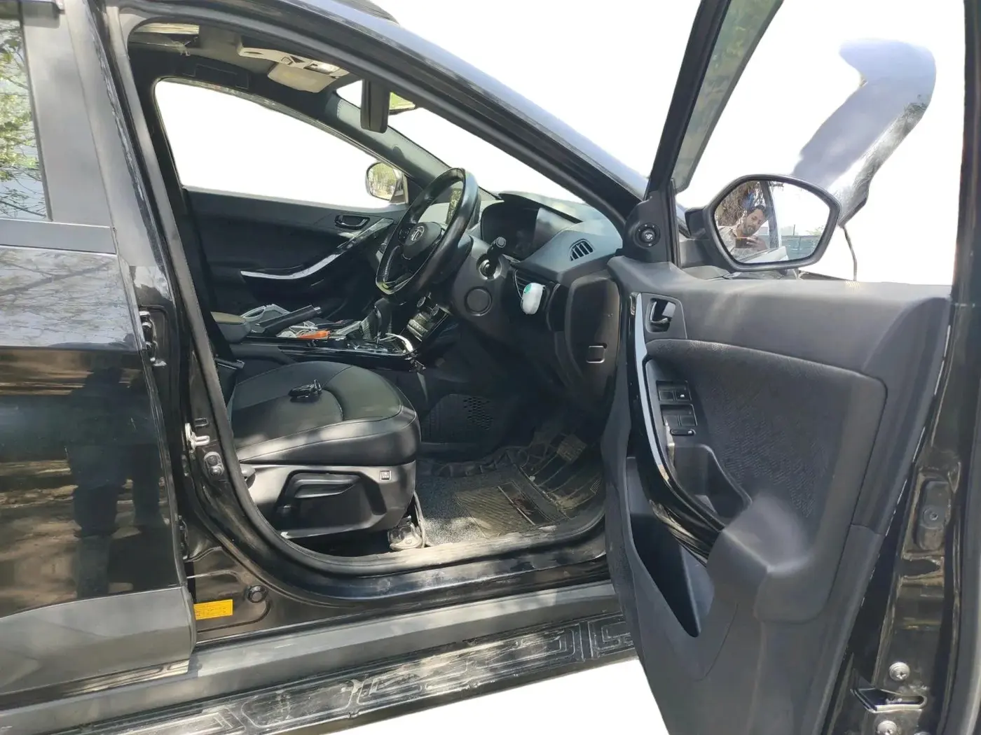 2022 Tata NEXON XZA PLUS (PREMIUM) PETROL DARK EDITION, Petrol, Automatic, 54,142 km, interior
