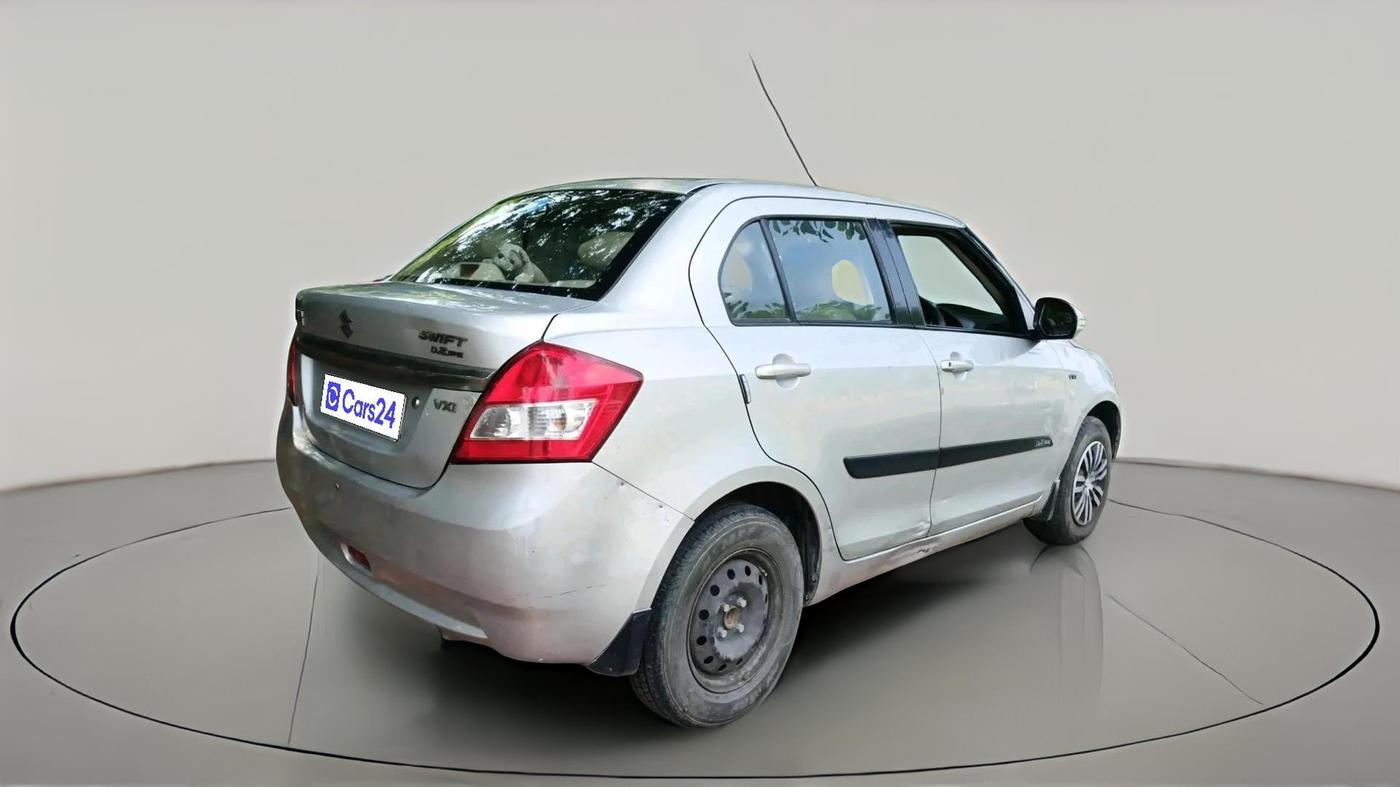 2012 Maruti Swift Dzire VXI, Petrol, Manual, 70,904 km, exterior