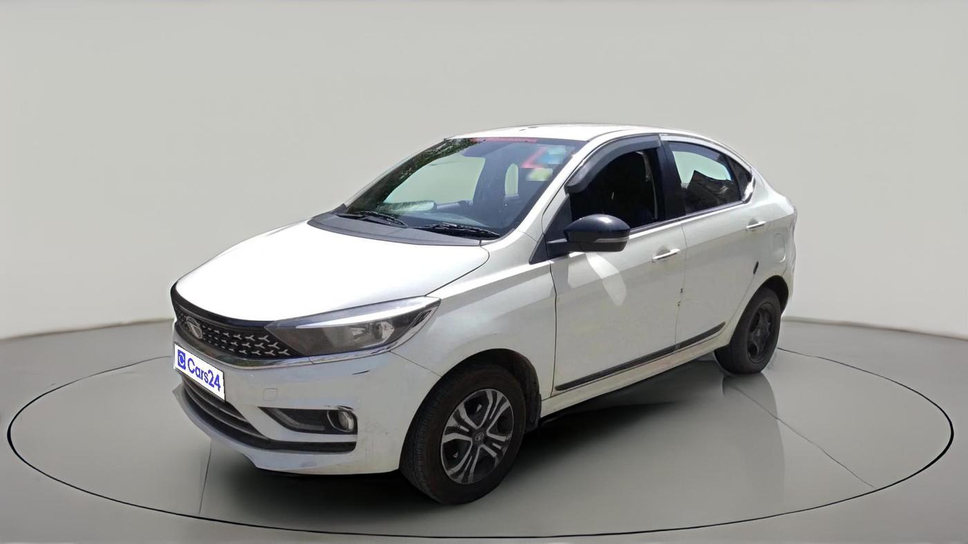 2022 Tata TIGOR XZ PLUS CNG, CNG, Manual, 72,612 km, exterior