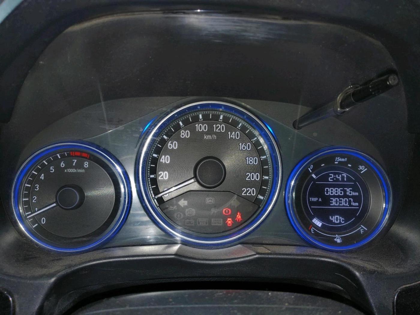 2015 Honda City 1.5L I-VTEC VX, Petrol, Manual, 88,676 km, interior