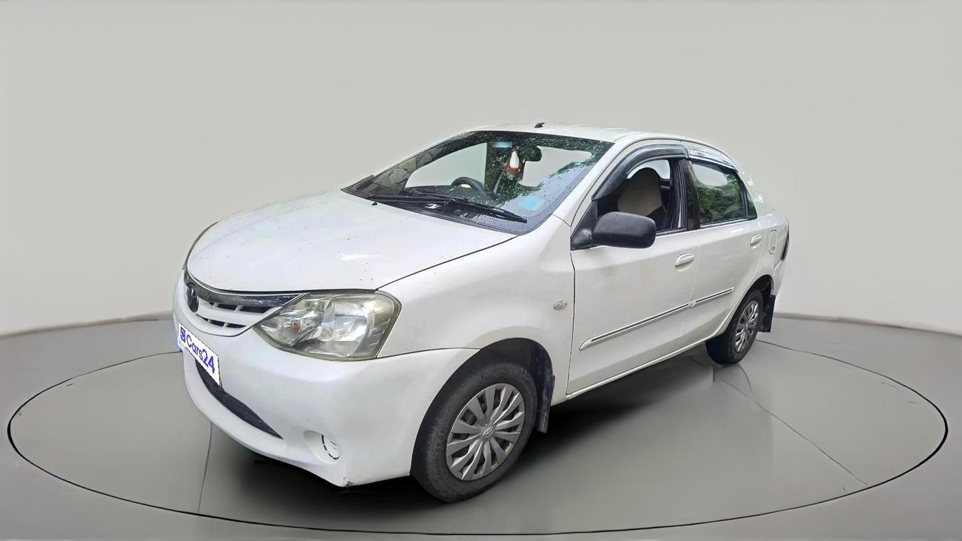 2012 Toyota Etios G SP, Petrol, Manual, 1,07,680 km, exterior
