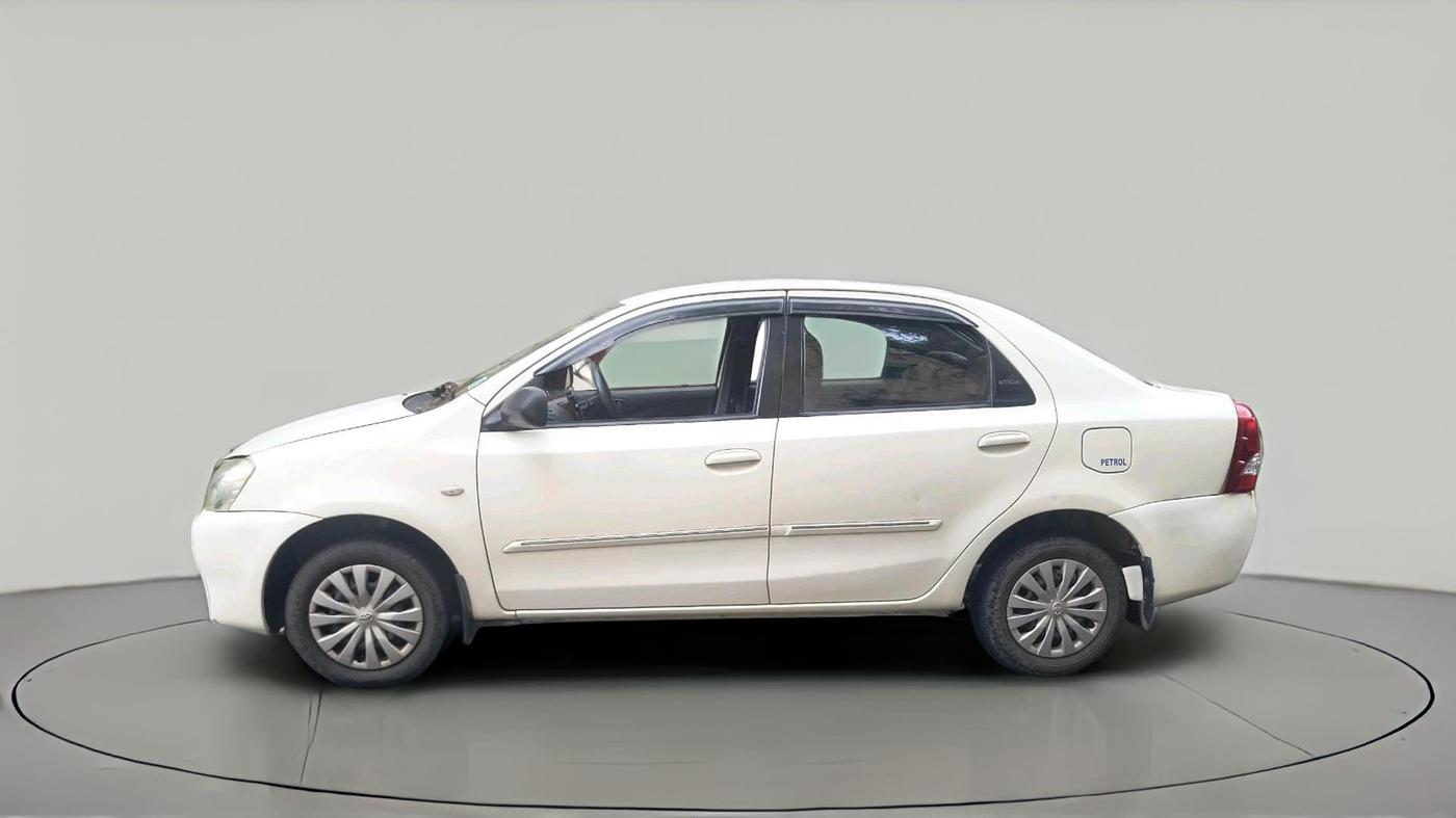 2012 Toyota Etios G SP, Petrol, Manual, 1,07,680 km, exterior