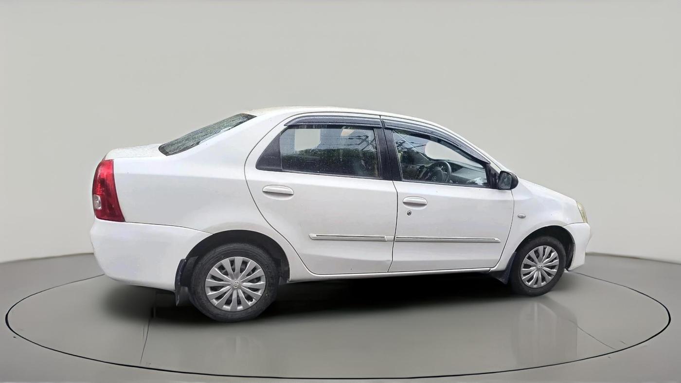 2012 Toyota Etios G SP, Petrol, Manual, 1,07,680 km, exterior