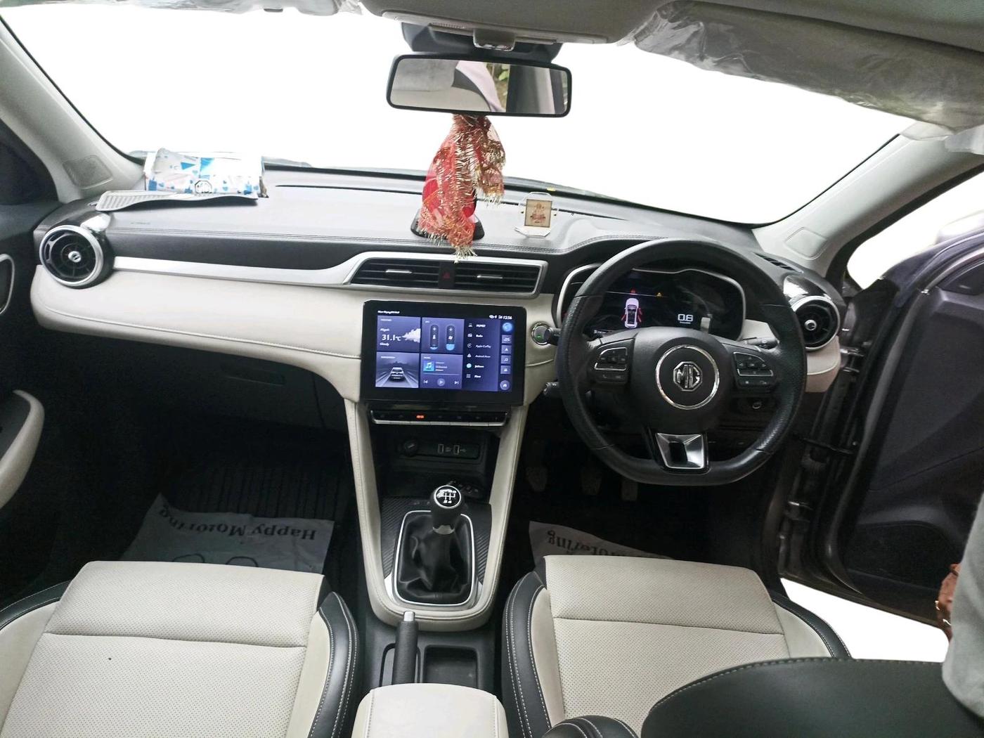 2021 MG ASTOR SHARP 1.5 MT, Petrol, Manual, 14,223 km, interior