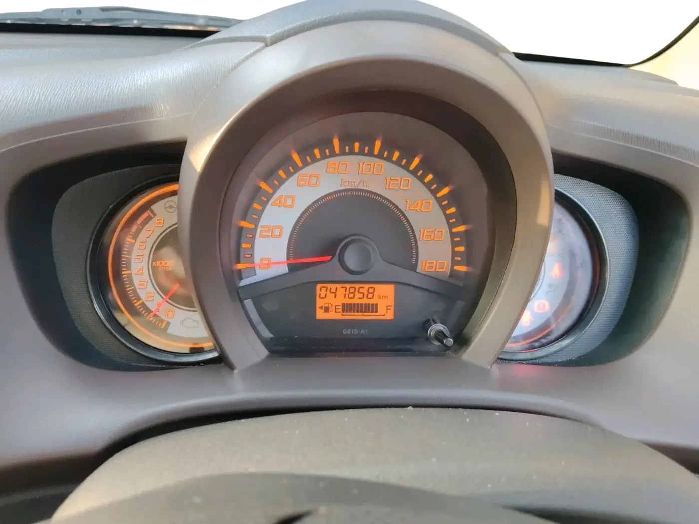 2012 Honda Brio V MT, Petrol, Manual, 47,858 km, interior