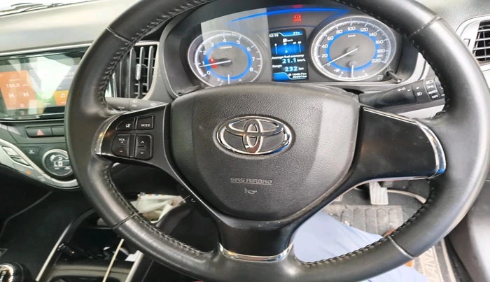 2019 Toyota Glanza V, Petrol, Manual, 83,381 km, interior