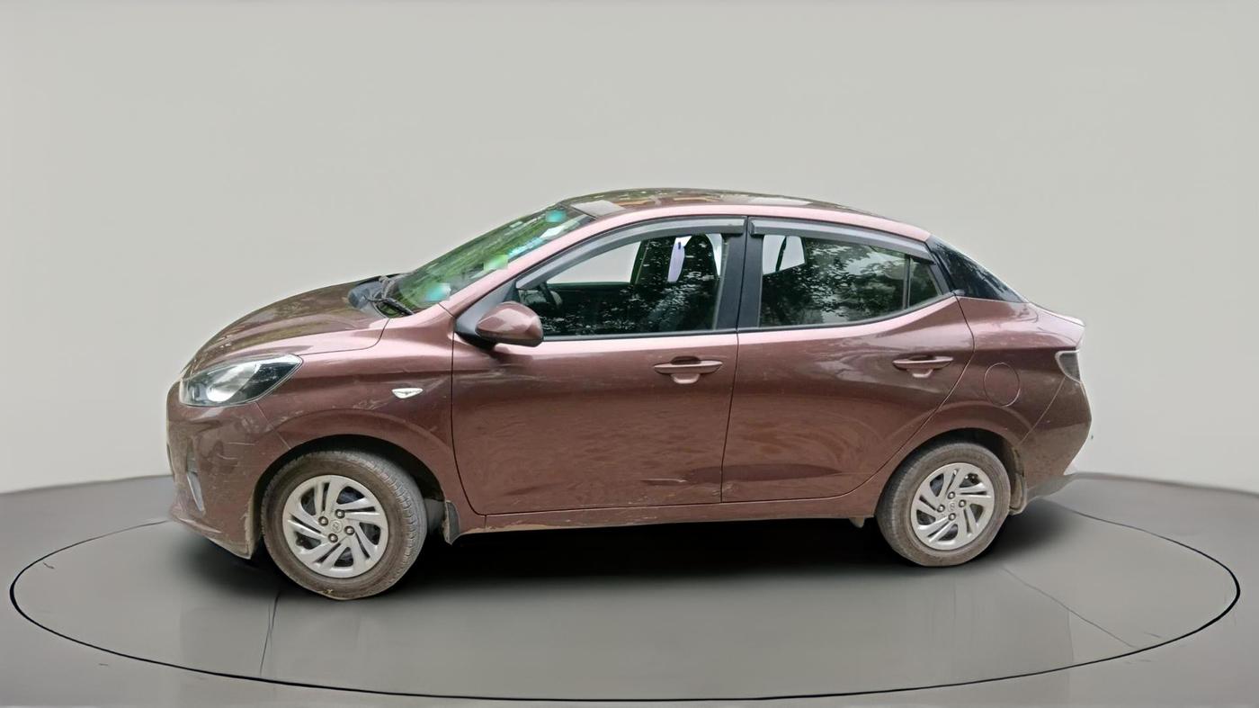 2021 Hyundai AURA S 1.2 CNG, CNG, Manual, 86,867 km, exterior