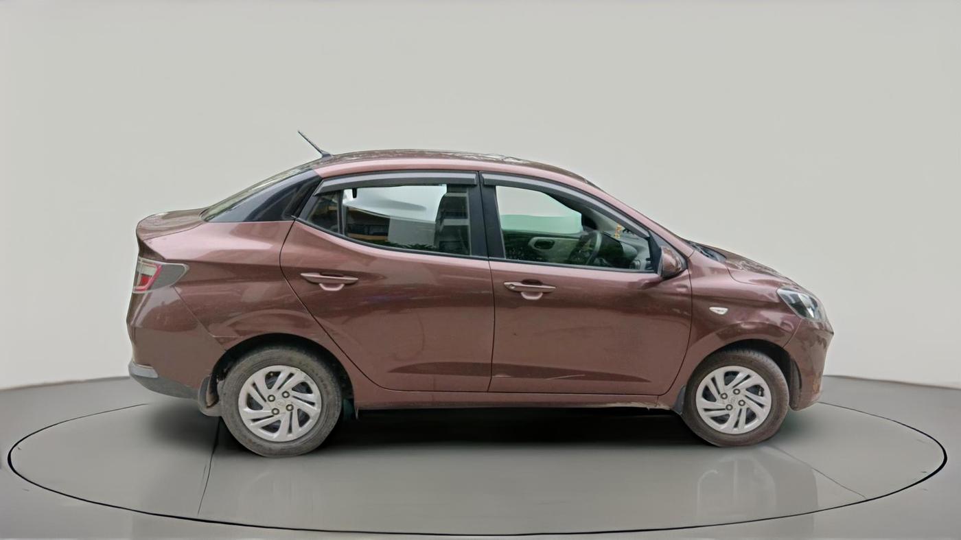 2021 Hyundai AURA S 1.2 CNG, CNG, Manual, 86,867 km, exterior