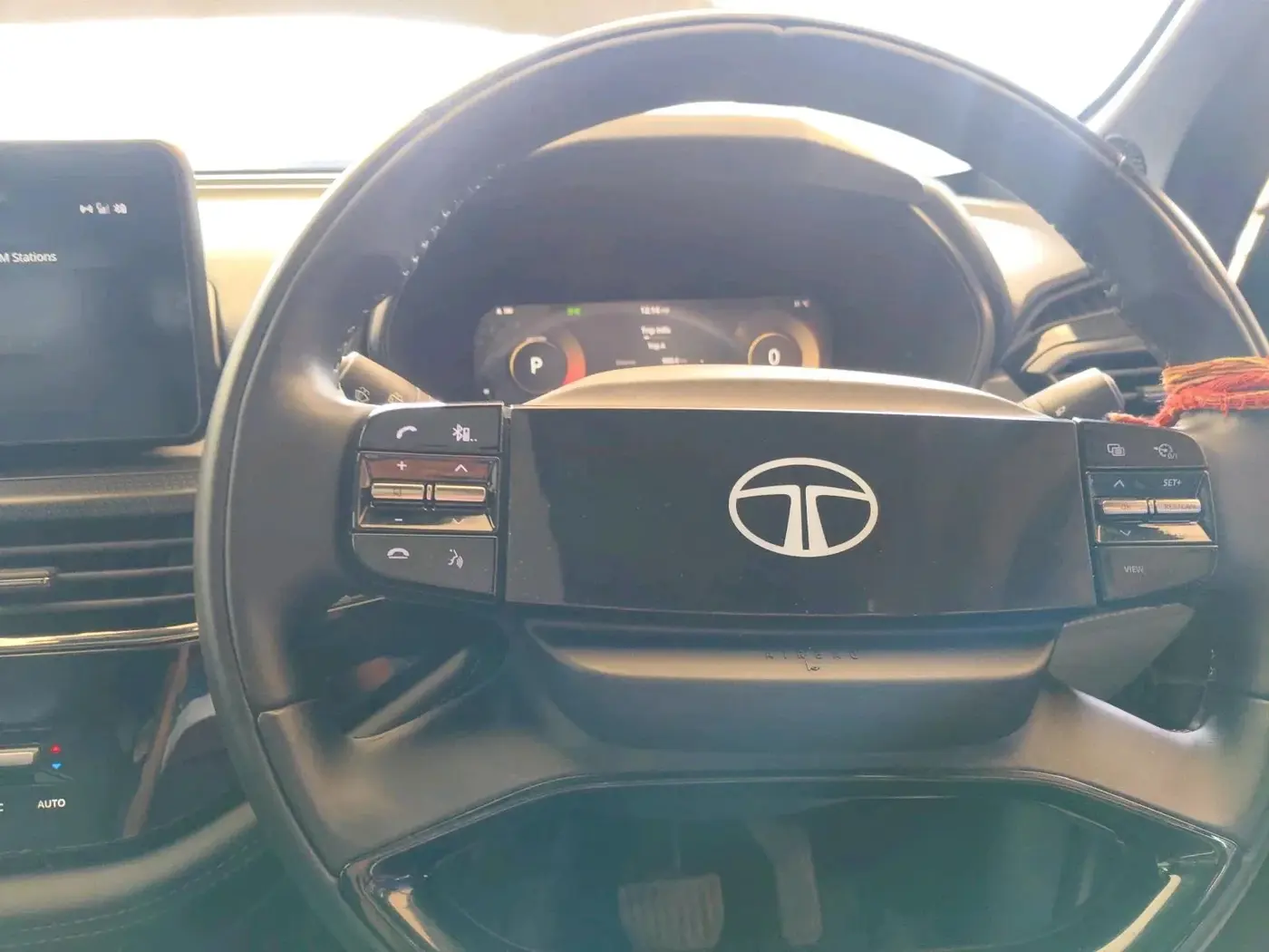 2025 Tata Harrier PURE PLUS S DARK EDITION AT, Diesel, Automatic, 35,167 km, interior