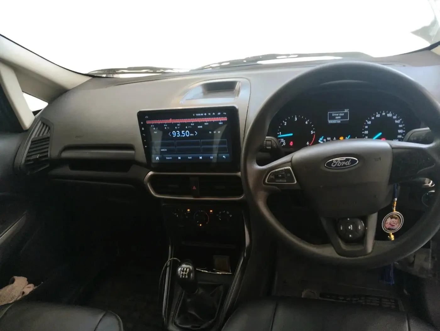 2018 Ford Ecosport AMBIENTE 1.5L DIESEL, Diesel, Manual, 1,09,303 km, interior