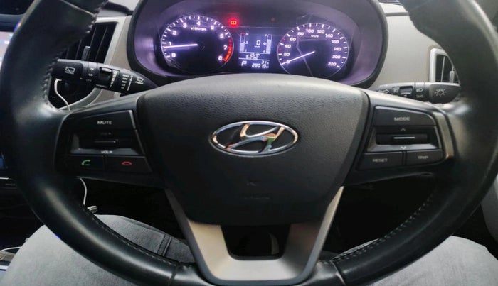 2017 Hyundai Creta SX PLUS AT 1.6 PETROL, Petrol, Automatic, 28,020 km, interior