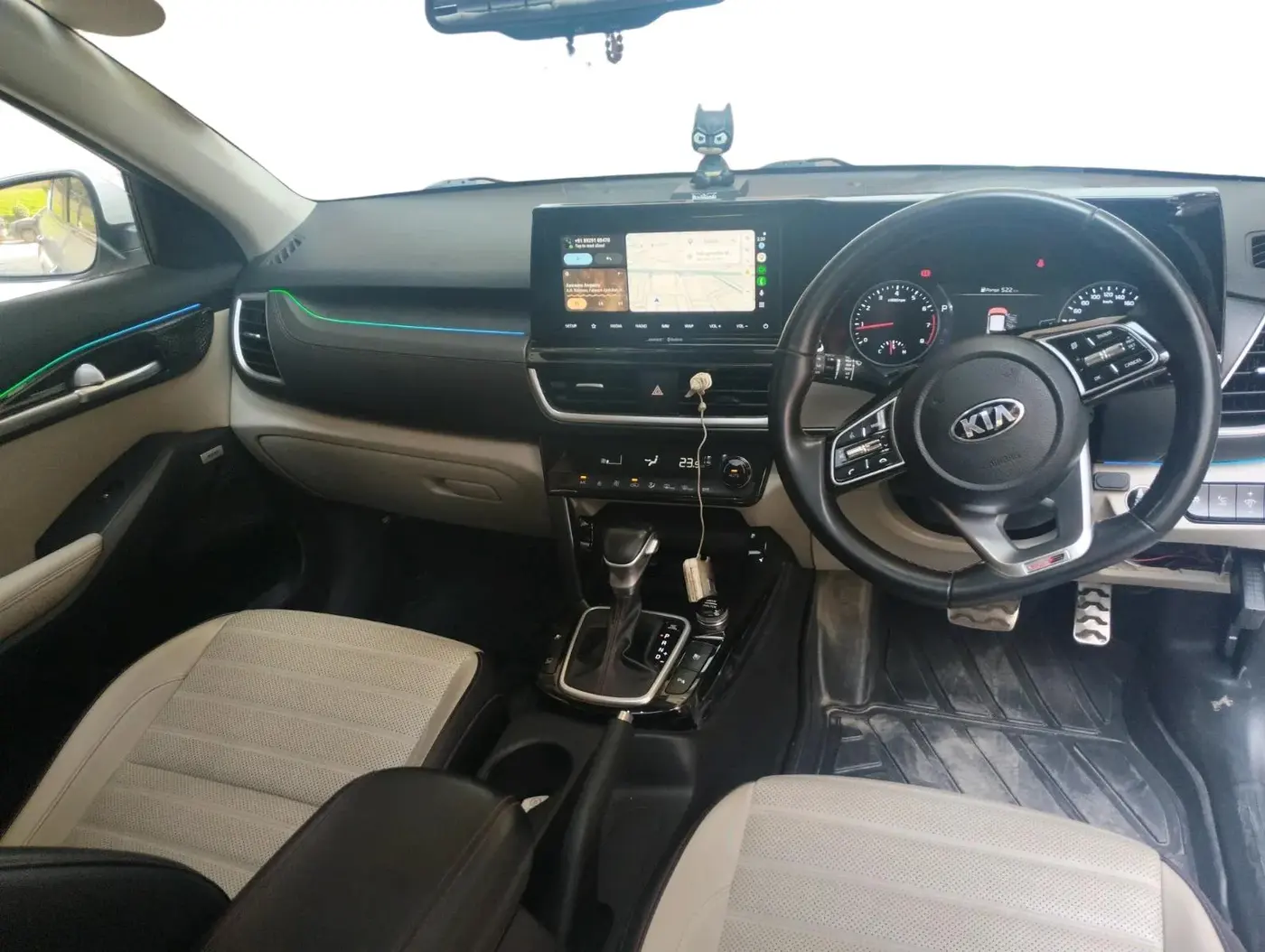 2020 KIA SELTOS GTX PLUS DCT 1.4 PETROL, Petrol, Automatic, 1,13,964 km, interior
