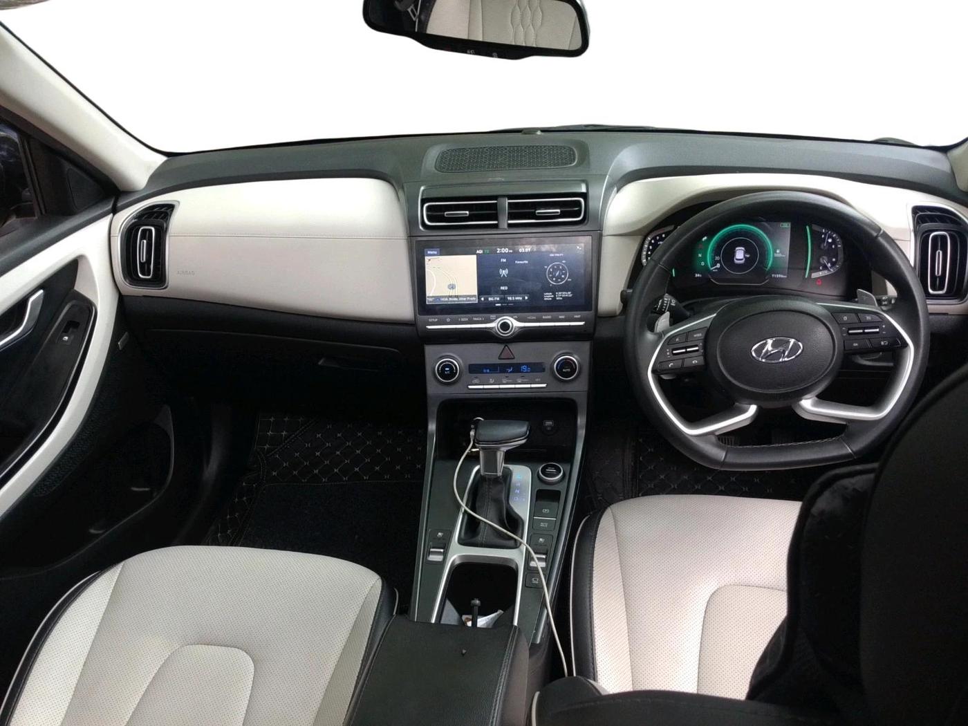 2021 Hyundai Creta SX (O) IVT 1.5 PETROL, Petrol, Automatic, 71,596 km, interior