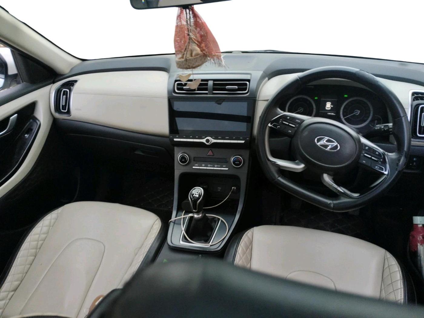 2021 Hyundai Creta SX EXECUTIVE 1.5 DIESEL, Diesel, Manual, 1,74,126 km, interior