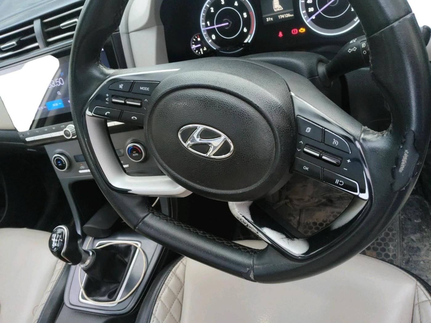 2021 Hyundai Creta SX EXECUTIVE 1.5 DIESEL, Diesel, Manual, 1,74,126 km, interior