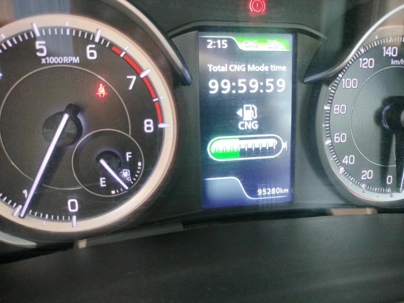 2023 Maruti Ertiga ZXI (O) CNG, CNG, Manual, 95,280 km, interior
