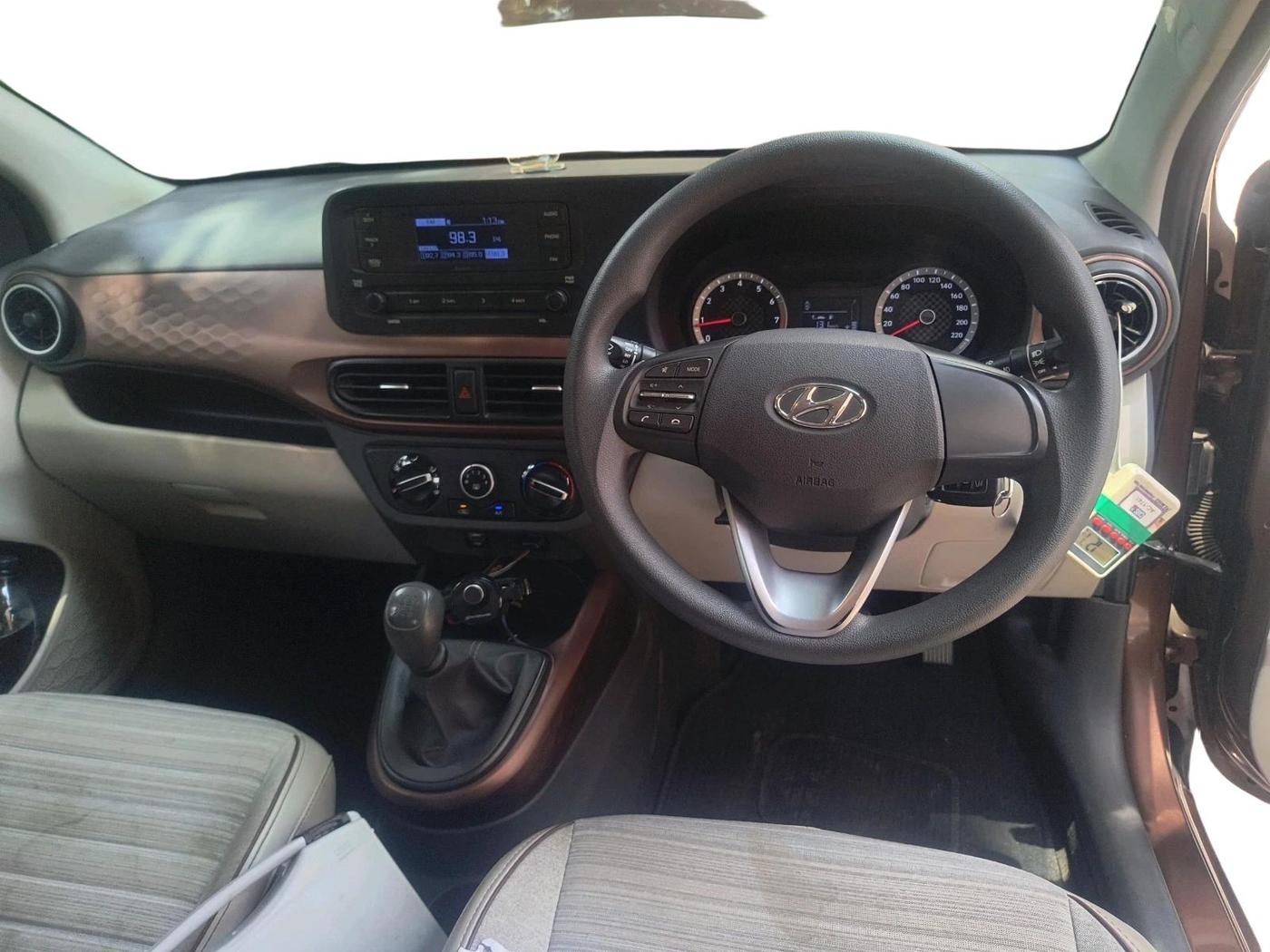 2021 Hyundai AURA S 1.2, Petrol, Manual, 23,829 km, interior