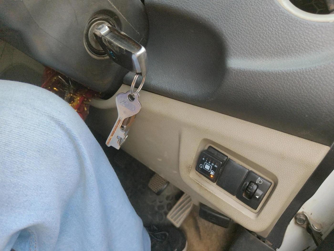 2017 Maruti Alto K10 VXI, CNG, Manual, 1,35,258 km, interior