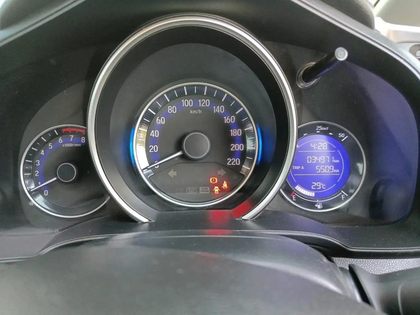 2021 Honda WR-V 1.2L I-VTEC VX MT, Petrol, Manual, 34,971 km, interior