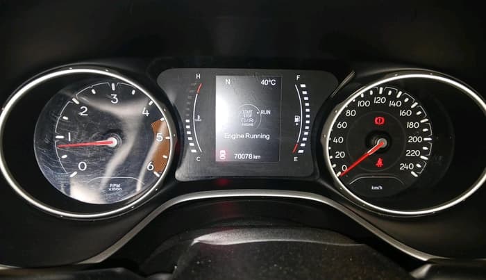 2017 Jeep Compass LONGITUDE (O) 2.0 DIESEL, Diesel, Manual, 70,087 km, interior