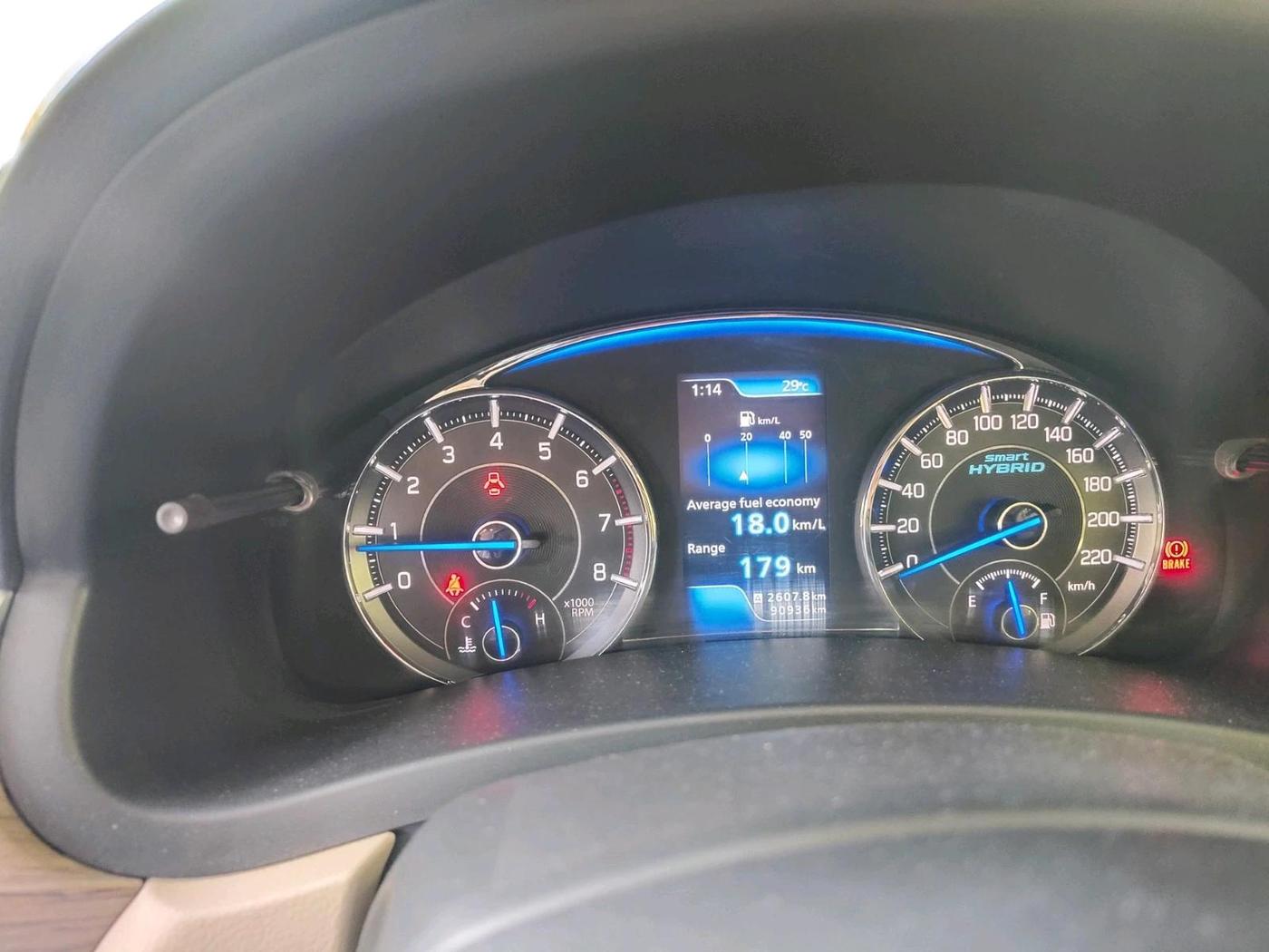 2020 Maruti Ciaz ALPHA 1.5 SHVS PETROL, Petrol, Manual, 90,936 km, interior