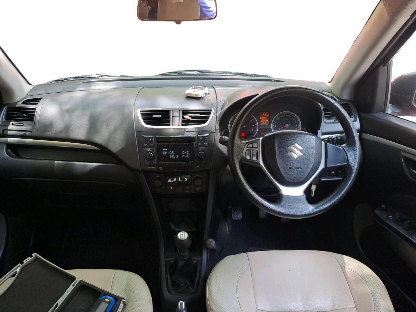 2011 Maruti Swift ZXI, Petrol, Manual, 87,445 km, interior