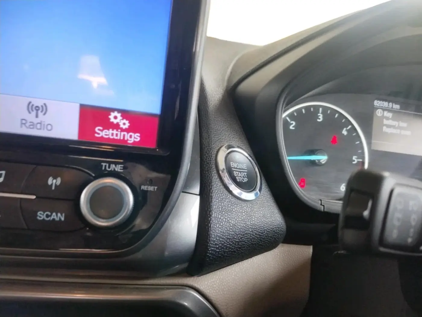 2019 Ford Ecosport TITANIUM 1.5L DIESEL, Diesel, Manual, 62,039 km, interior