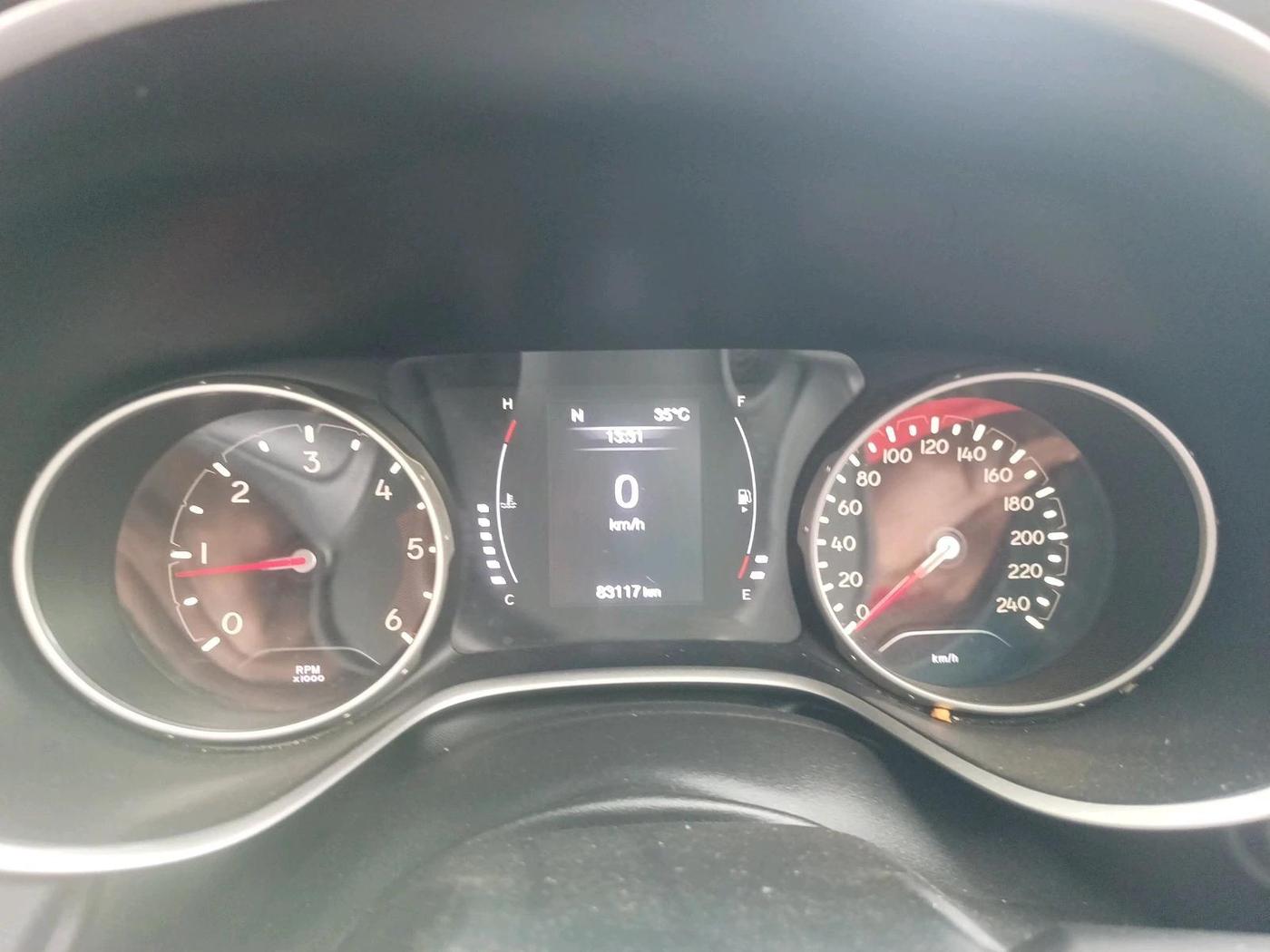 2017 Jeep Compass LONGITUDE 2.0 DIESEL, Diesel, Manual, 83,117 km, interior