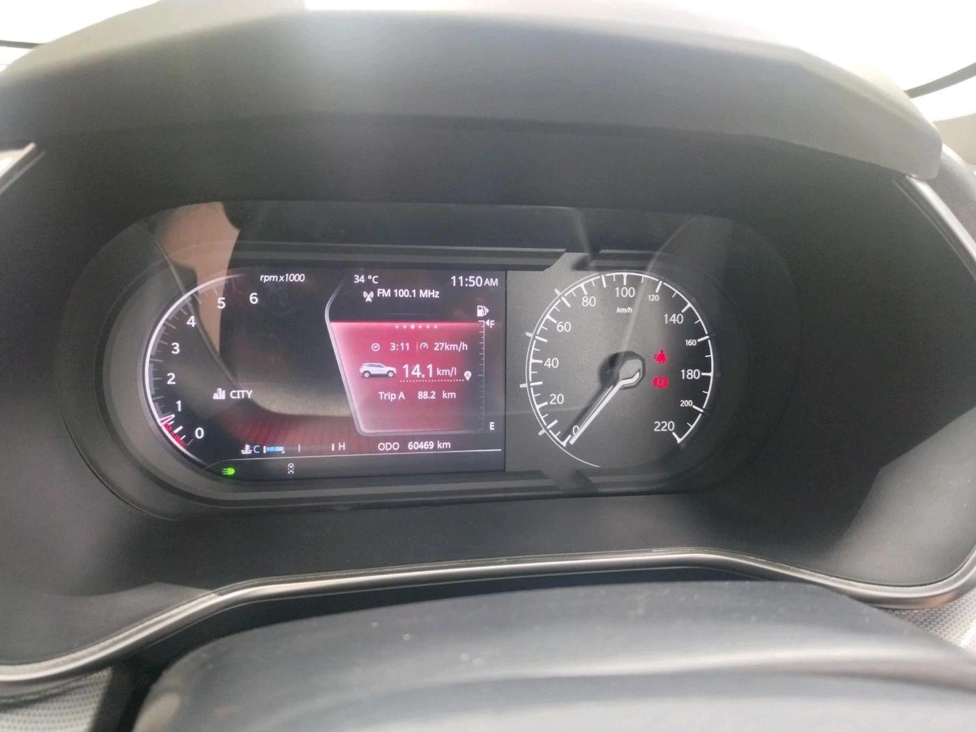 2019 Tata Harrier XZ 2.0L, Diesel, Manual, 60,469 km, interior