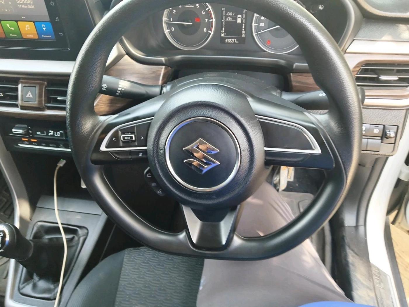 2024 Maruti BREZZA VXI, CNG, Manual, 33,607 km, interior