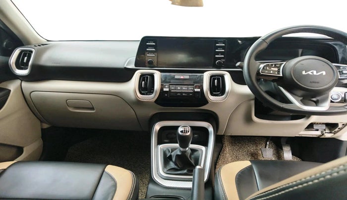 2021 KIA SONET HTX 1.0 IMT, Petrol, Manual, 62,694 km, interior