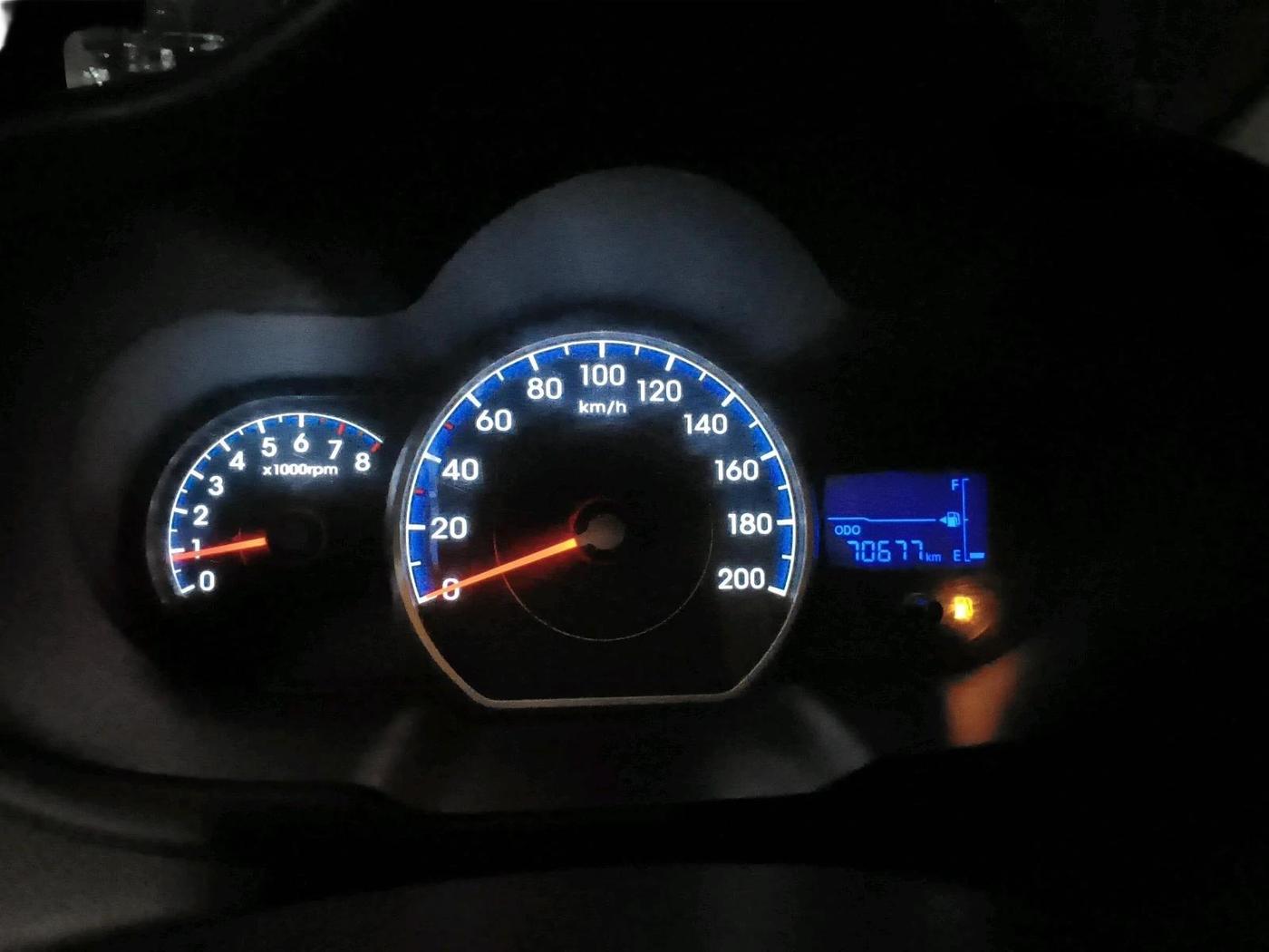 2011 Hyundai i10 MAGNA 1.2, CNG, Manual, 70,677 km, interior
