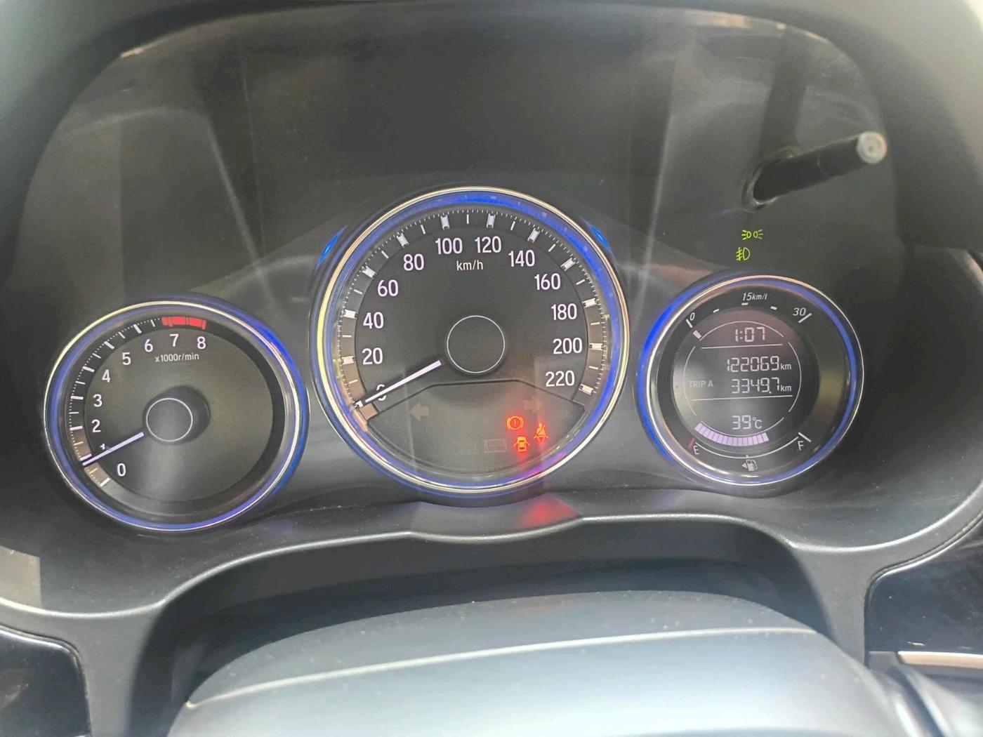 2016 Honda City 1.5L I-VTEC V MT, Petrol, Manual, 1,22,069 km, interior