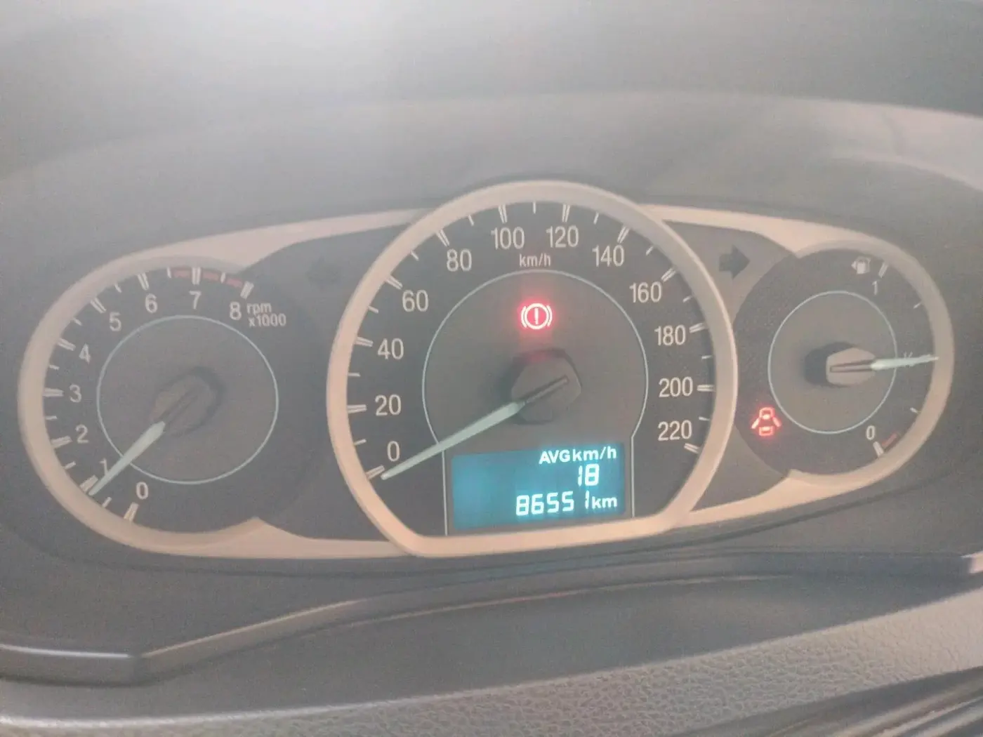 2018 Ford Figo Aspire TITANIUM 1.5 PETROL, Petrol, Manual, 86,551 km, interior
