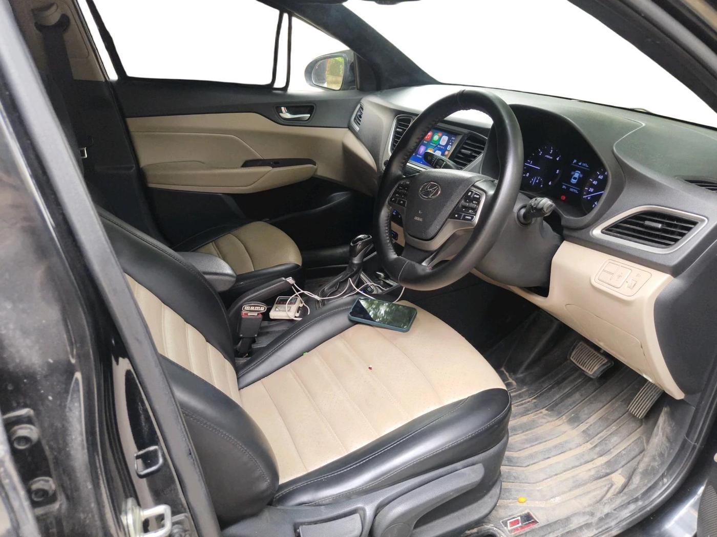 2019 Hyundai Verna 1.6 CRDI SX (O) AT, Diesel, Automatic, 1,05,793 km, interior